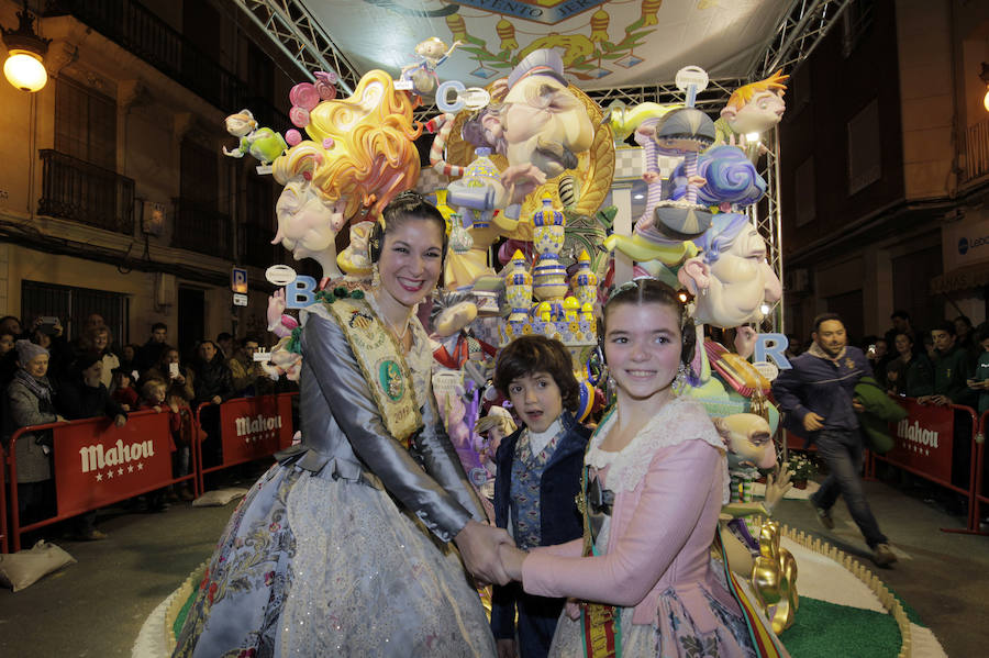 Fotos de la falla infantil Convento Jerusalén Matemático Marzal primer