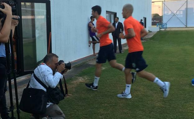 Murillo no se entrena por precaución