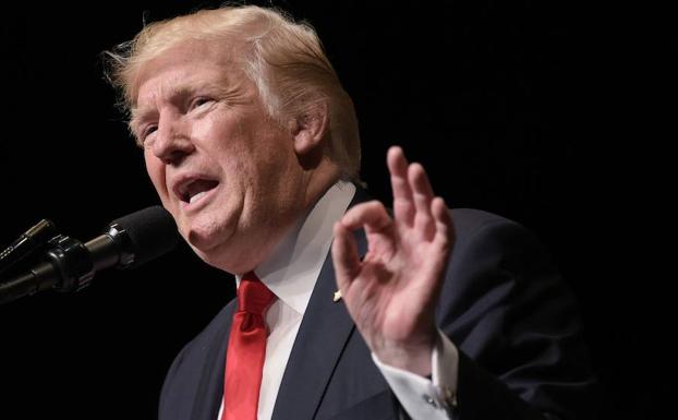 Trump habla a sus seguidores en Miami. /MANDEL NGAN (Afp)