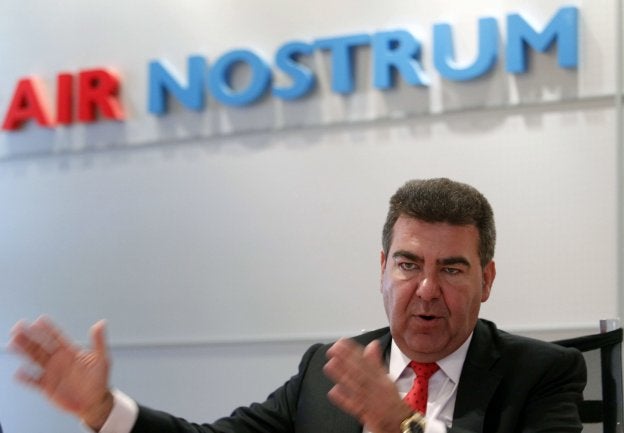 El presidente de Air Nostrum, Carlos Bertomeu. / Irene Marsilla