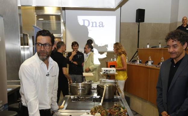 Presentacion del Festival Gastronomico de Denia, con Quique Dacosta.