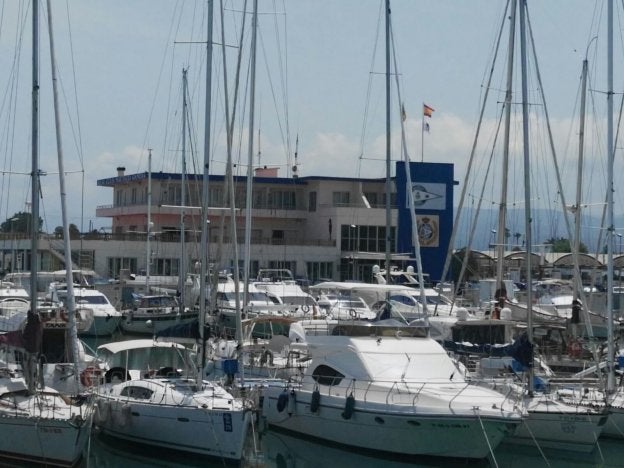 Instalaciones del Club Náutico de Gandia.