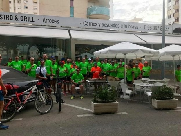 Los participantes, en la última etapa de la iniciativa.