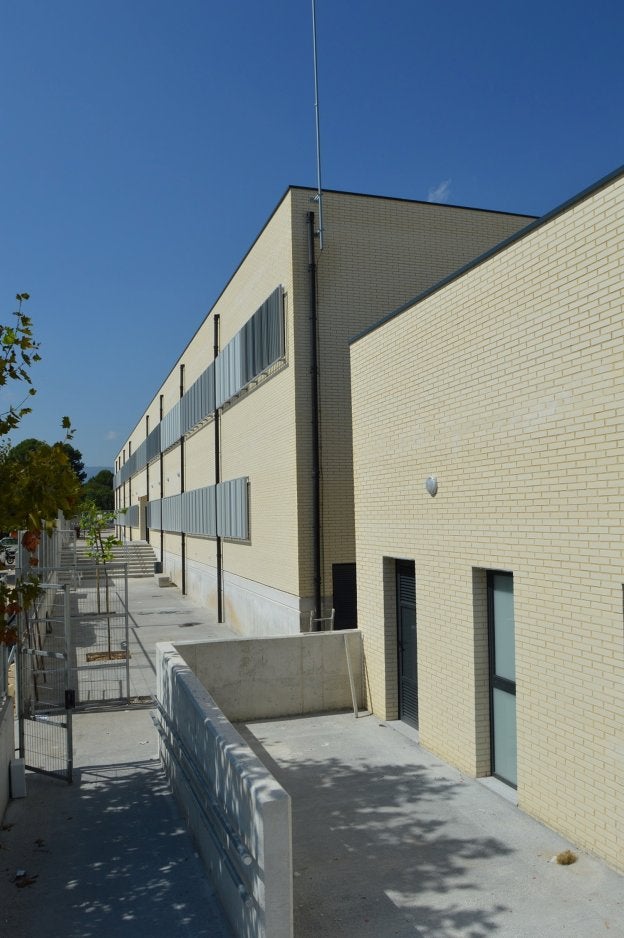 El nuevo edificio del colegio Benicadim en Beniarbeig.
