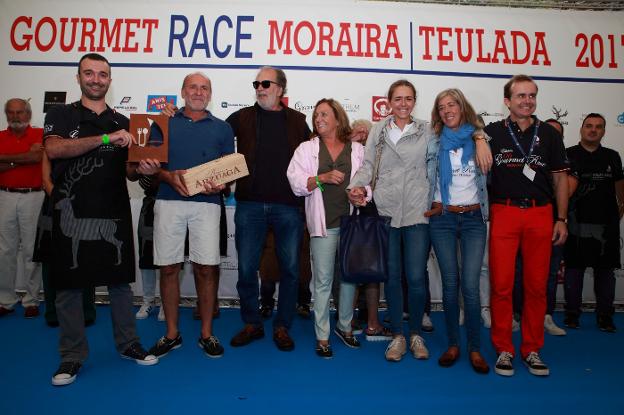El barco 'La Blondy' triunfa en la regata gastronómica