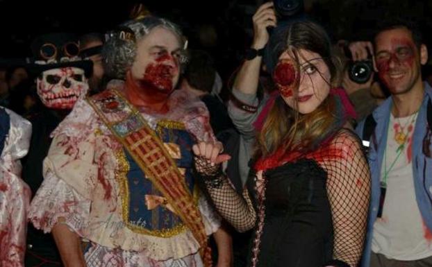 Celebración en 2015 de la Valencia Zombi Party./Valencia Zombi Party
