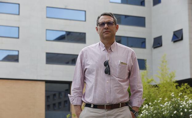 José Manuel Fuertes, en una entrevista en LAS PROVINCIAS./J. Signes