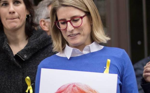 La directora de campaña de Junts per Catalunya, Elsa Artadi,/EFE