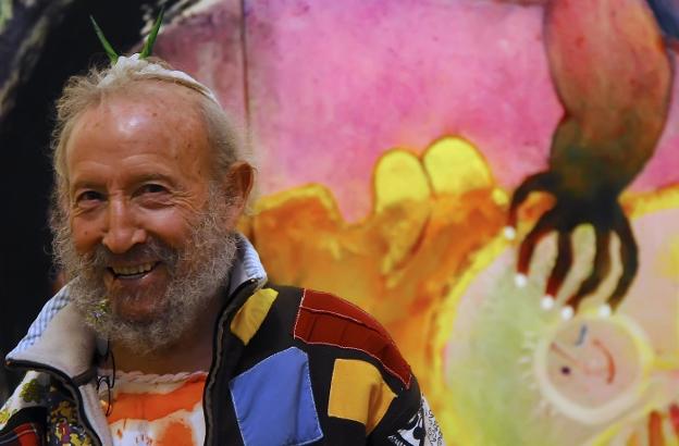 El pintor y escultor Juan Ripollés. / LP