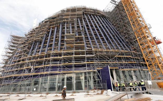 Obras del Caixafórum. /Efe