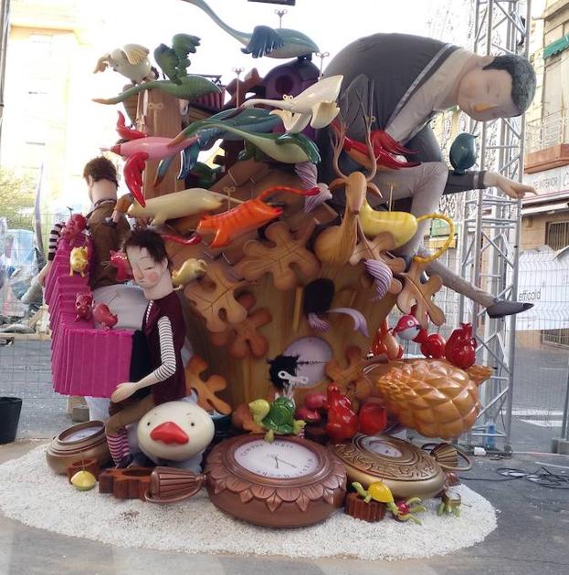 Malvarrosa.