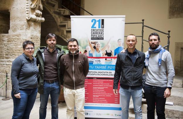Miembros de la organización de la prueba. / abulaila