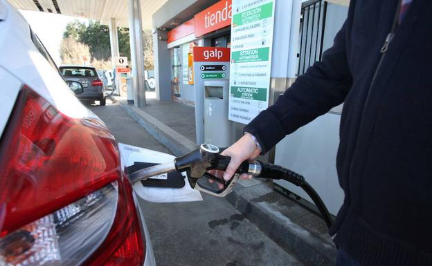 Gasolinera con régimen de autoservicio./LP