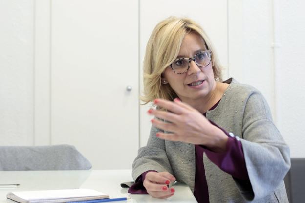 La portavoz del PPCV, Mari Carmen Contelles. / irene marsilla