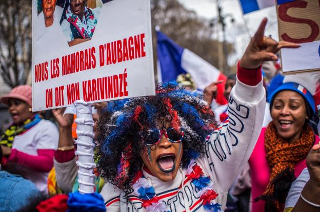 Los ánimos están muy encendidos en la isla de Mayotte, donde las protestas ciudadanas son cada vez más frecuentes. / r. c.