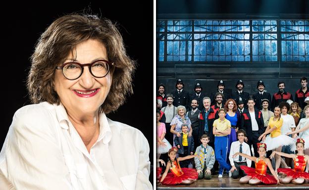 MAMEN GARCÍA: La veterana actriz valenciana es la abuela de ‘Billy Elliot’. Su larga trayectoria le ha facilitado asumir un papel que, dice, se ha llevado a su terreno. En este caso, le pasaron las canciones del ‘show’, hizo y casting y la cogieron inmediatamente. Ni siquiera ha tenido que hacerse con un espacio para vivir en Madrid ya que ya lo tenía. Asevera que, el hecho de que el montaje no pueda salir de la capital de España, hizo que se decidiera a aceptar el papel. «Cada día, hacemos calentamiento vocal. Es un placer estar aquí», dice.