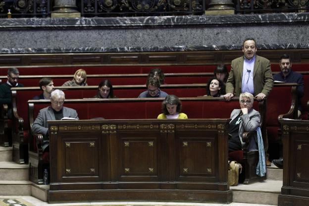 El equipo de gobierno, durante un pleno. / irene marsilla