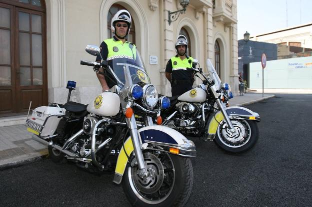 Una empresa se queda con las seis Harley Davidson de la Policía Local de Valencia