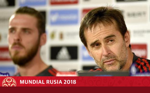 Lopetegui: «Estamos responsabilizados pero no nerviosos ... Lopetegui: «Estamos responsabilizados pero no nerviosos ...