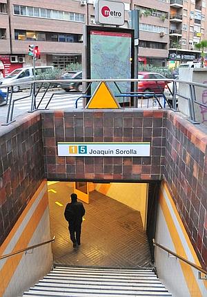 La estación de Jesús, con el nombre que se le puso en 2010./