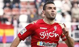 Barral, en su etapa con el Sporting. / EFE/