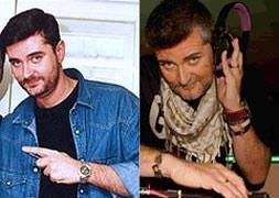 'Fernandisco, en la época de Los 40 y en una imagen reciente./