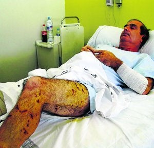 Ramón Rubira espera recibir hoy el alta en el Hospita de La Plana de Vila-real. :: TONI LOSAS/
