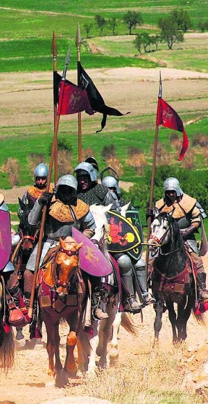 Escena de 'Tirant lo Blanch', película basada en la obra de Martorell./