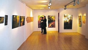 Vista de la sala Pictograma con el proyecto 'Escena'. ::
LP/