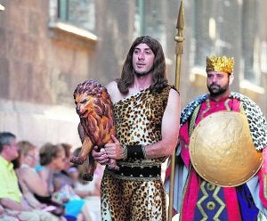 Participantes en la festividad del Corpus de Valencia. / Jesús Signes/