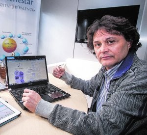 Jordi Garcés. El profesor también dirige el Instituto Polibienestar . :: LP/