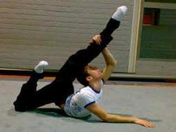 Rubén Orihuela, gimnasta./