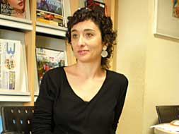 La autora de la Safor, Christelle Enguix./