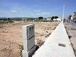 Terrenos donde está proyectada la construcción de decenas de viviendas./