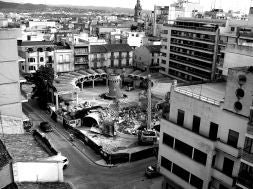 Zona en la que se construirá el nuevo mercado./
