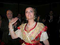 María José Fernández de Alba, fallera mayor de Turís 2009./