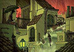 Parte de una viñeta del cómic 'Calles de Arena', del valenciano Paco Roca./