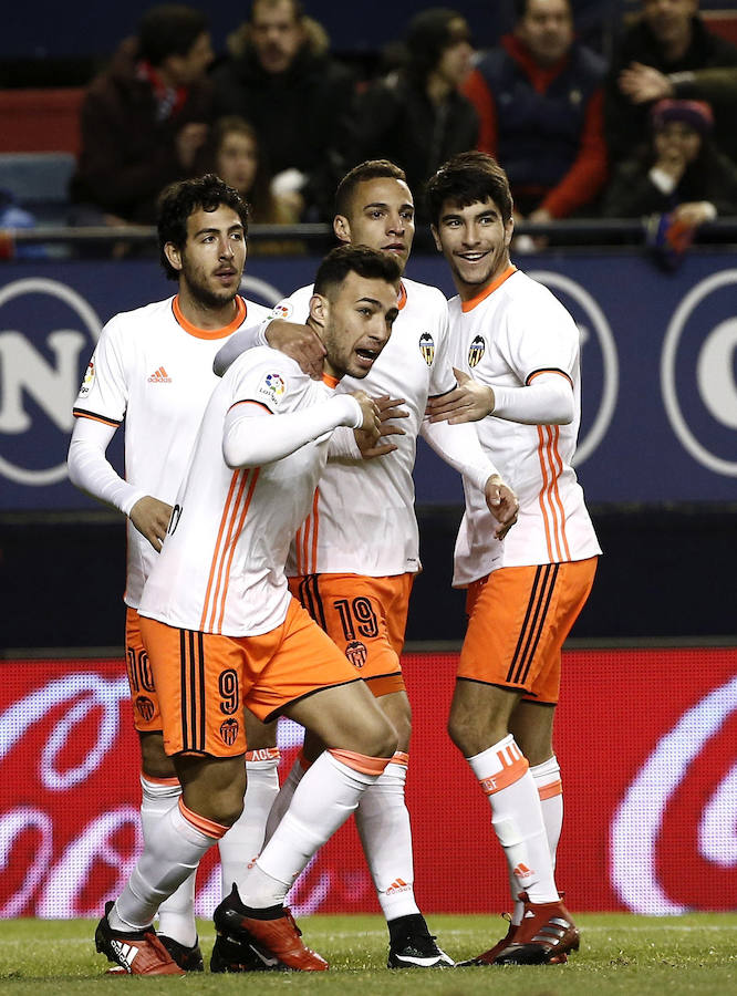 Fotos del encuentro disputado entre Osasuna y Valencia