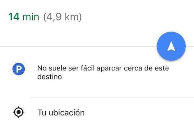 Google Maps ya informa sobre la dificultad para aparcar en Valencia y otras ciudades