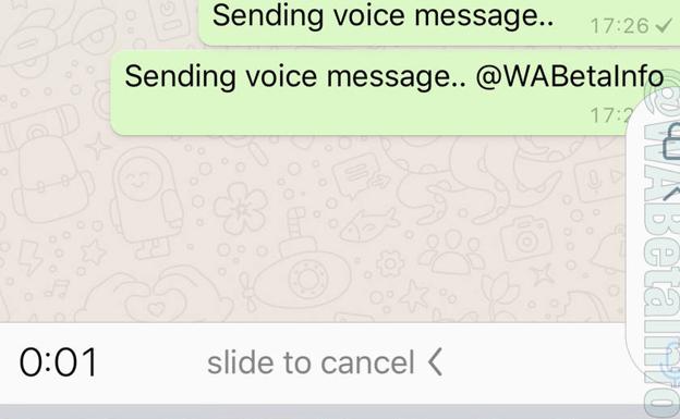 Whatsapp eliminará la necesidad de mantener el botón del micrófono pulsado para enviar notas de voz