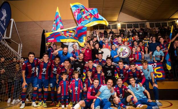 La afición del Levante elegida por la LNFS como la mejor de Primera División