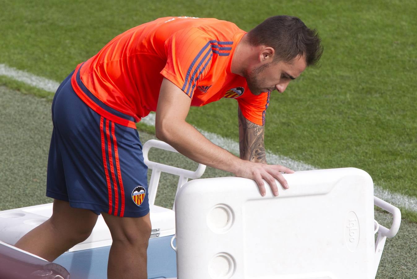 Entrenamiento del Valencia en Paterna