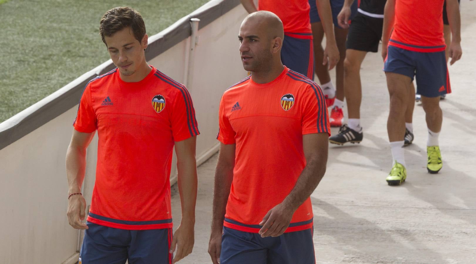 Entrenamiento del Valencia en Paterna