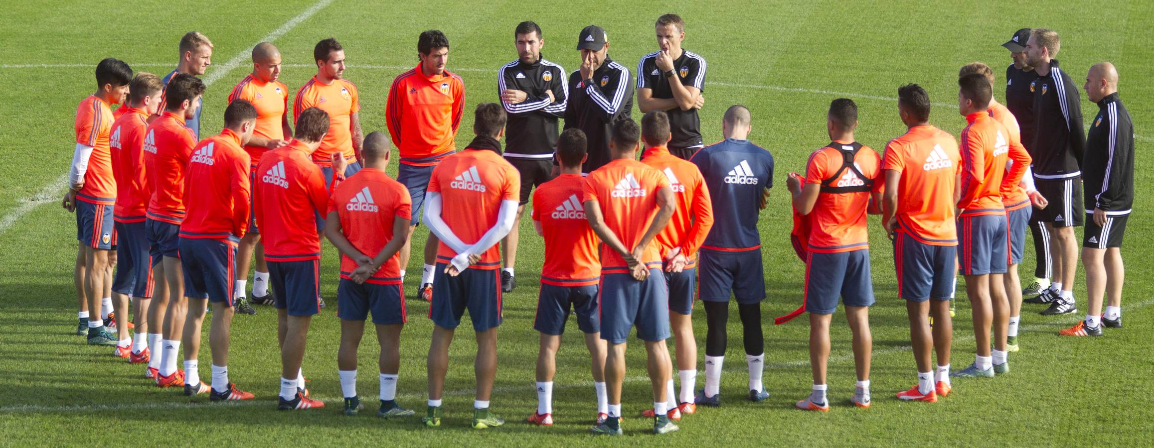 Entrenamiento del Valencia CF