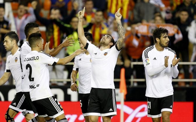 El derbi de la ciudad de Valencia, en imágenes