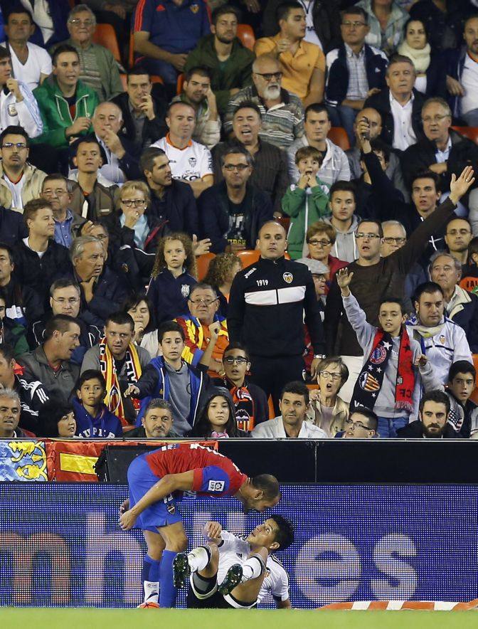 El derbi de la ciudad de Valencia, en imágenes