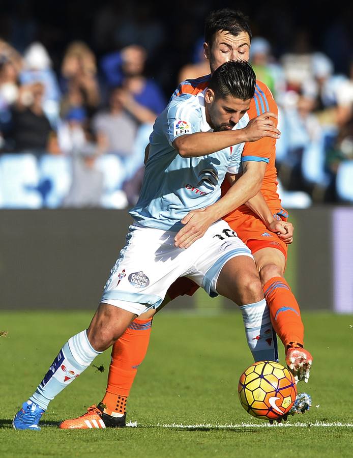 El Celta de Vigo-Valencia CF, en imágenes