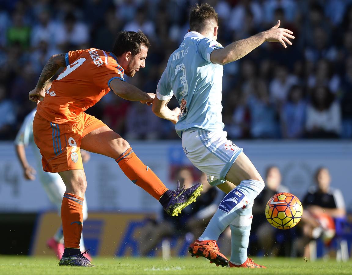 El Celta de Vigo-Valencia CF, en imágenes