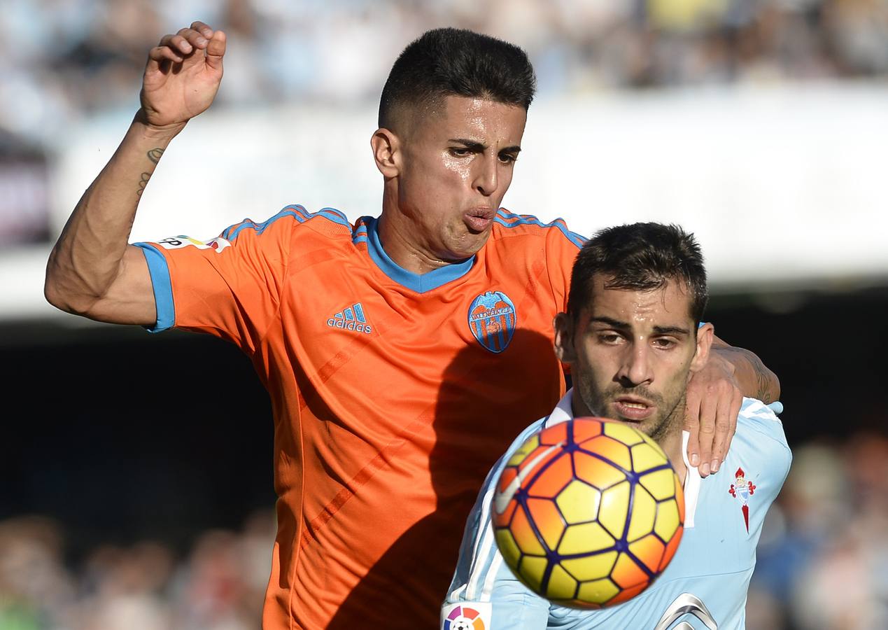 El Celta de Vigo-Valencia CF, en imágenes