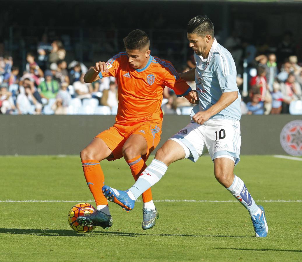 El Celta de Vigo-Valencia CF, en imágenes